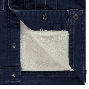 Γιλέκο με εφέ τζιν και επένδυση από sherpa για μωρό αγόρι 