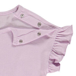 T-shirt κοντομάνικο από jersey με σχέδιο Mickey Disney για κορίτσι. 