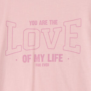 Μπλούζα με μακριά μανίκια jersey και φανταχτερό print για κορίτσι 