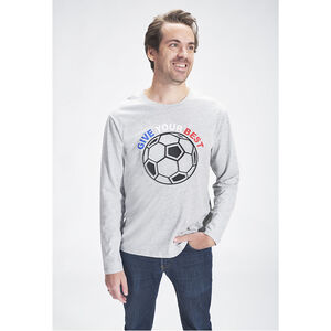 T-shirt homme en jersey print foot Main T-shirt homme en jersey print foot