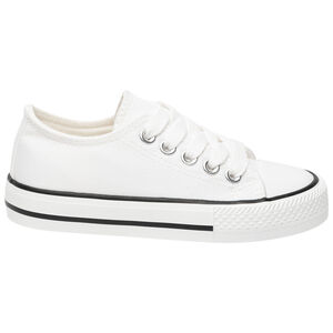 Baskets basses en toile pour fille 