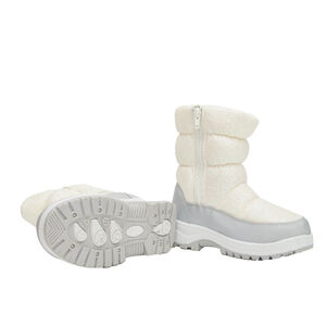 Μετά-ski με glitter και φερμουάρ για bebe κορίτσι 