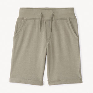 Βερμούδα από πλεκτό μονόχρωμο για αγόρι 