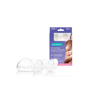 Προστατευτικό θηλών Contact με θήκη προστασίας σετ 2 τεμαχίων 