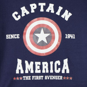 T-shirt à manches longues pour garçon Captain America Marvel Disney 