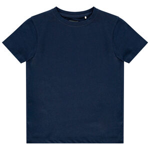 T-shirt κοντομάνικο μονόχρωμο βαμβακερό για αγόρι Main T-shirt κοντομάνικο μονόχρωμο βαμβακερό για αγόρι