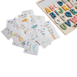 "Puzzle αλφάβητου με κάρτες" 