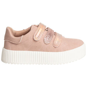 Ροζ αθλητικά παπούτσια με παχιά σόλα για κορίτσι 