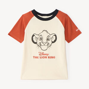 T-shirt bébé garçon manches courtes en jersey Le Roi Lion 