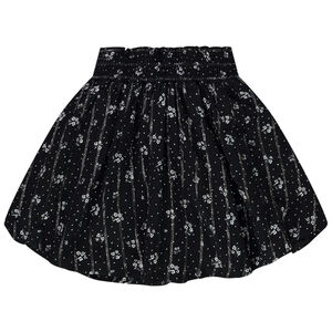 Φούστα skater με ελαστική μέση για κορίτσι 