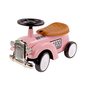 Ρετρό vintage περπατούρα/όχημα - ανοιχτό ροζ. 