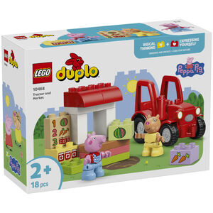 Duplo Peppa Pig Tractor and Market (10468) LEGO®   