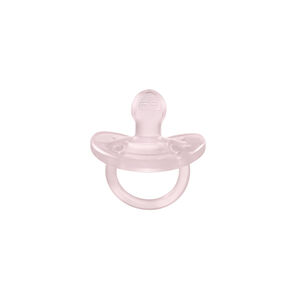 Chicco Πιπίλα Όλο Σιλικόνη PhysioForma Soft Ροζ Για 0-6 Μηνών 