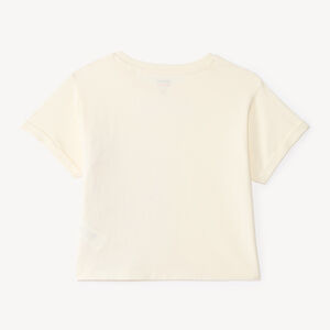 T-shirt oversized à manches courtes pour fille avec broderie Hello Kitty. 