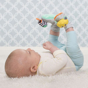 Κουδουνίστρα Ποδιών Foot Rattles Zebra/Tiger 