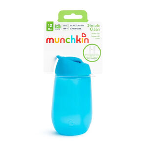 Kυπελλο Με Καλαμακι Που Ανοιγει Μπλε 296Ml 12+ MUNCHKIN 