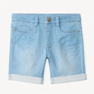 Βερμούδα από τζιν με εφέ used 