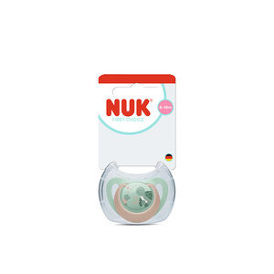 Πιπίλα Σιλικόνης First Choice Soft 6-18m Turtle Nuk  