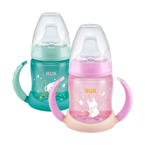 Μπιμπερό F.C.Plus PP 150ml Εκπαιδ.Με Στόμιο Σιλκ.& 2 Λαβές Night Nuk  - 1τμχ   