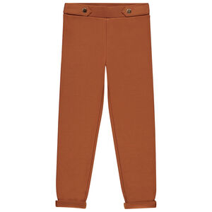 Λεγκίν milano μονόχρωμο με διακοσμητικά πόδια για κορίτσι 