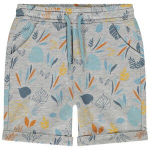 Βερμούδα από φούτερ με φαντεζί σχέδιο για bebe αγόρι 