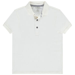 Πολο κοντομάνικο μονόχρωμο για αγόρι 