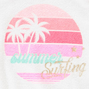 Ensemble de plage débardeur + short pour fille 