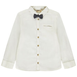 Πουκάμισο μακρυμάνικο με φιόγκο για αγόρι 