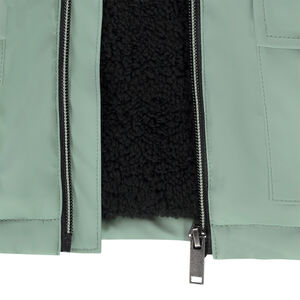 Parka gomme déperlante με επένδυση sherpa για bebe αγόρι 