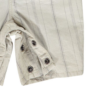 Σαλοπέτα κοντή ριγέ με τσέπη για bebe αγόρι 