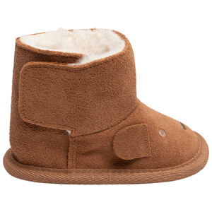 Μποτάκια με φούτερ και αυτοκόλλητο με 3D αυτιά για μωρό αγόρι 