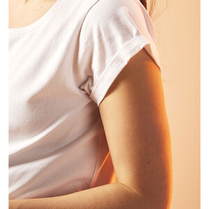 Μπλουζάκι εγκυμοσύνης κοντομάνικο print fleur 