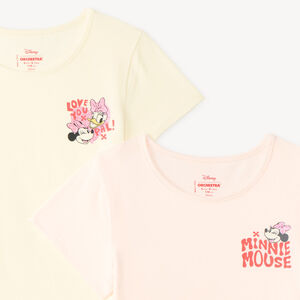 Lot de 2 maillots de corps fille Minnie & Daisy Disney  