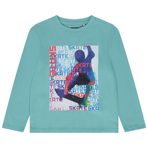 Τ-shirt μακρυμάνικο με φαντεζί σχέδιο αγόρι 