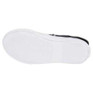 Baskets montantes avec revers en toile 