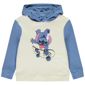 Φούτερ με κουκούλα σε χρώματα color block Stitch Disney για αγόρι Main Φούτερ με κουκούλα σε χρώματα color block Stitch Disney για αγόρι