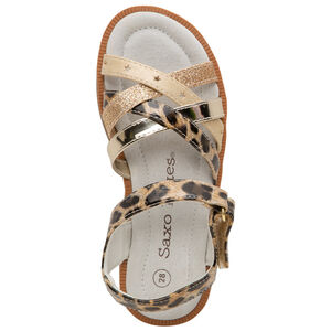 Πέδιλα  leopard χρυσά  