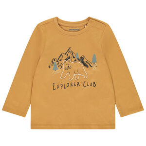 T-shirt μακρυμάνικο με σχέδιο ζώου για μωρό αγόρι 