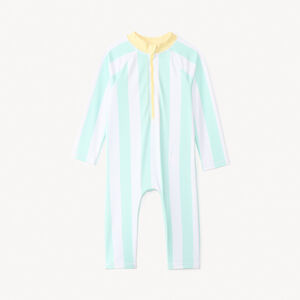 Αντιαλτινική μαγιό με ρίγες για μωρό αγόρι 