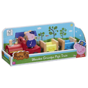Peppa Pig Το Ξυλινο Τρενο Του Παππου Γουρουνακι GIOCHI PREZIOSI 
