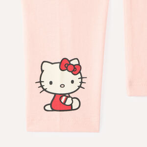 T-shirt fille à manches longues oversize avec imprimé Hello Kitty et ses amis. 
