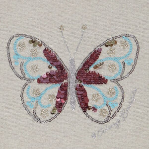 Σετ φόρμα με σχέδιο πεταλούδα από παγιέτες για κορίτσι 