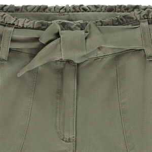 Σορτς paperbag με ζώνη για δέσιμο για κορίτσι 