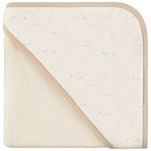 Πετσέτα μπάνιου από πετσέτα με κουκούλα με print για μωρό 