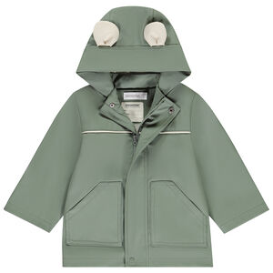 Πάρκα από καουτσούκ με κουκούλα για μωρό αγόρι 
