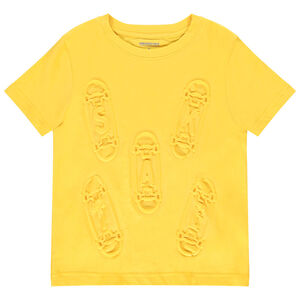 T-shirt κοντομάνικο με visuels για αγόρι Main T-shirt κοντομάνικο με visuels για αγόρι