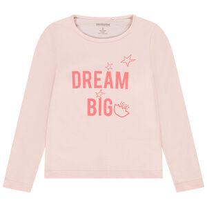 T-shirt μακρυμάνικο από jersey με σχέδιο για κορίτσι 