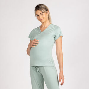 Μπλούζα θηλασμού με σχέδιο για πιτζάμα εγκυμοσύνης 