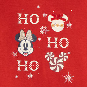T-shirt manches longues bébé fille en jersey Minnie 