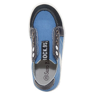 Υφασμάτινα χαμηλά αθλητικά παπούτσια χωρίς κορδόνια  